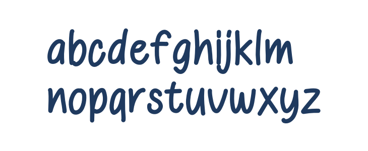 Written Good Lowercase