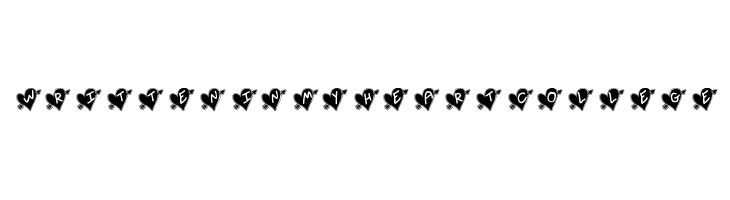 Written In My Heart College Font