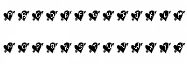 Written In My Heart College Fuentes MINÚSCULAS