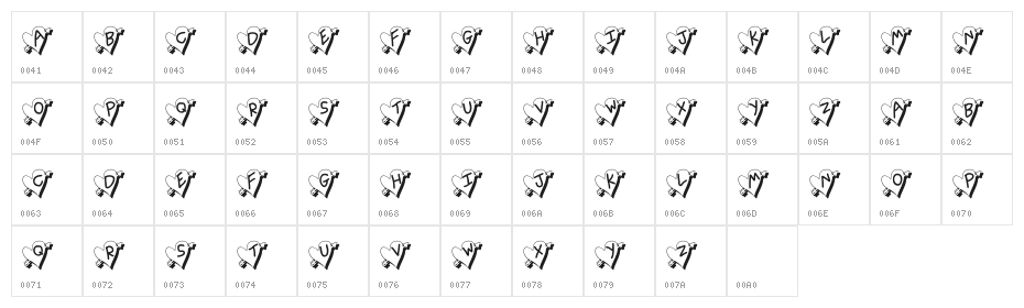 Written In My Heart Shadow Updated Character Map