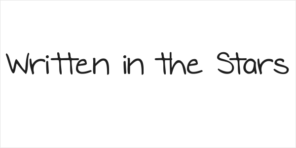 Written in the Stars Logo