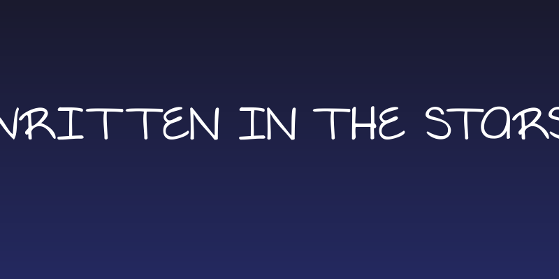 Written in the Stars Social Header