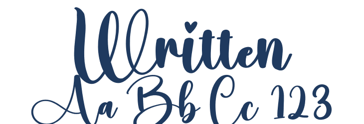 Written Font Preview