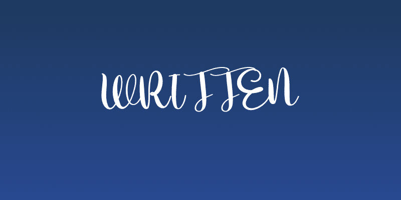 Written Social Header