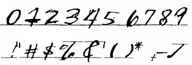 Writtenhouse Font OTHER CHARS