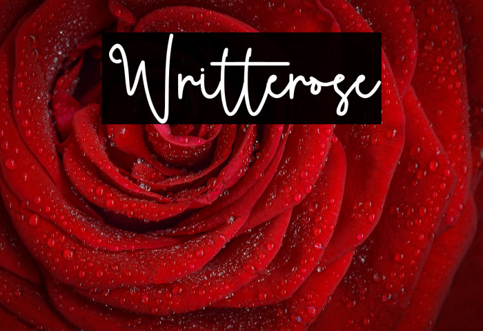 Writterose Example 1