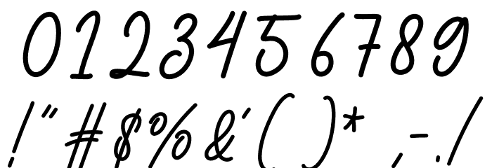 Writting Vintage Font OTHER CHARS