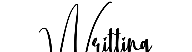 Writting  Free Fonts Download