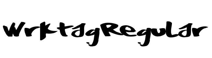 WrktagRegular  免费字体下载