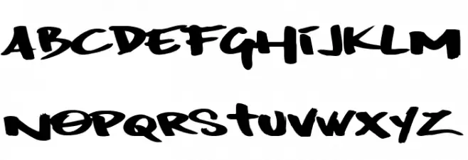 WrktagRegular Schriftart Groß