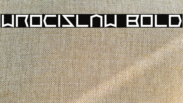 Wrocislaw Bold Example 2