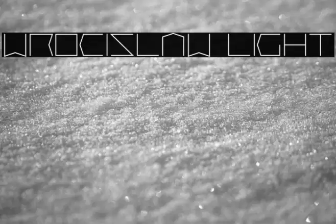 Wrocislaw Light Font examples