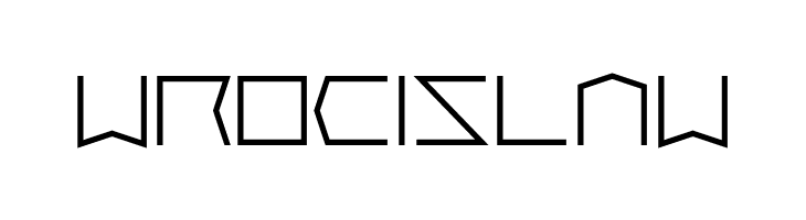 Wrocislaw  フリーフォントのダウンロード
