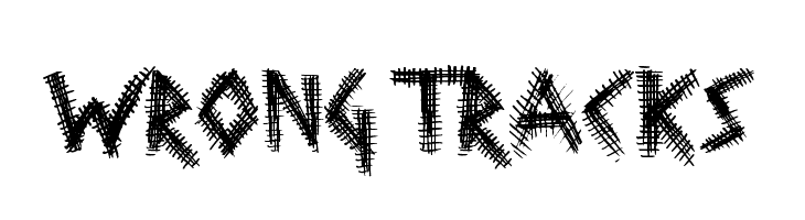 Wrong Tracks  font caratteri gratis