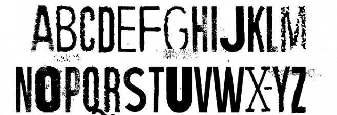 Wrong place, right time Schriftart Groß