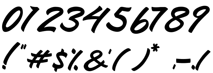 Wrongler Font OTHER CHARS