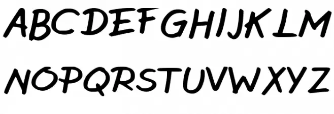 Wrusher Шрифта ВЕРХНИЙ