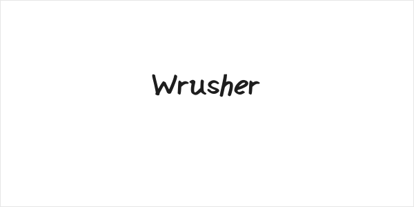 Wrusher Logo