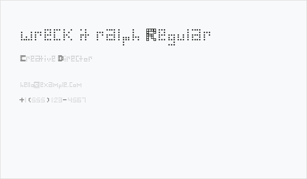 wreck it ralph Regular Business Card