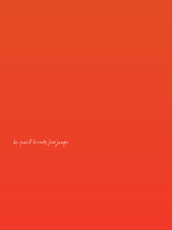 writing something by hand_DEMO-version Poster