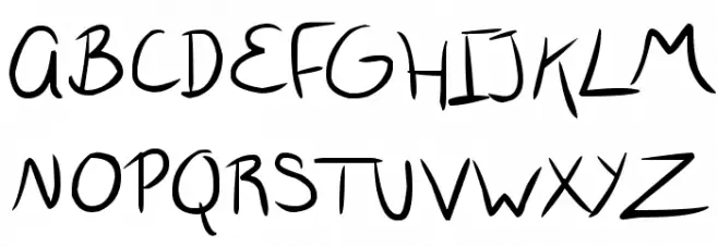 wrtty Шрифта ВЕРХНИЙ