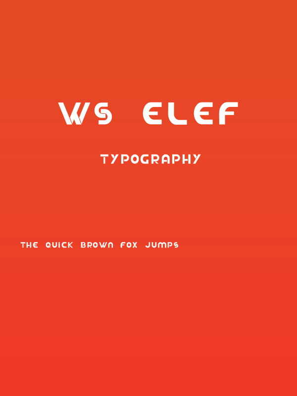 WS Elef Poster