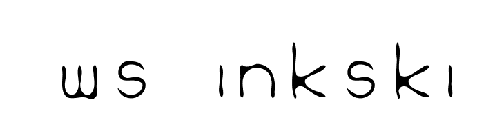 WS Inkski Font