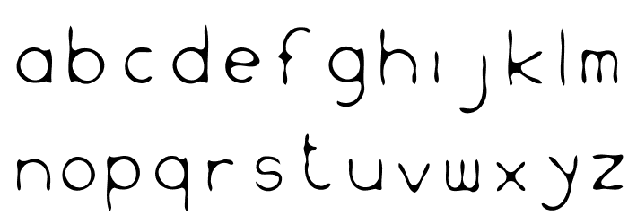 WS Inkski Font LOWERCASE