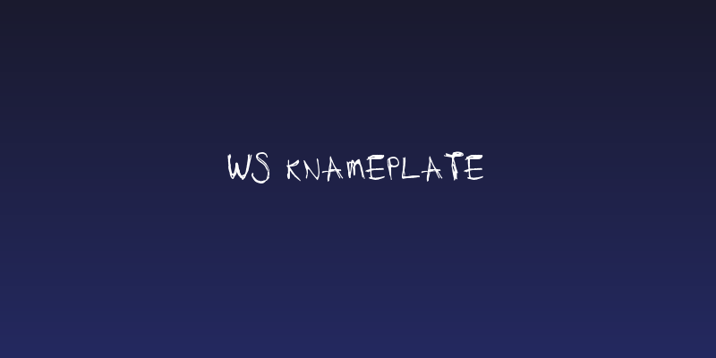 WS KnamePlate Social Header