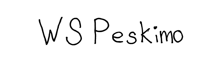WS Peskimo  Скачать бесплатные шрифты