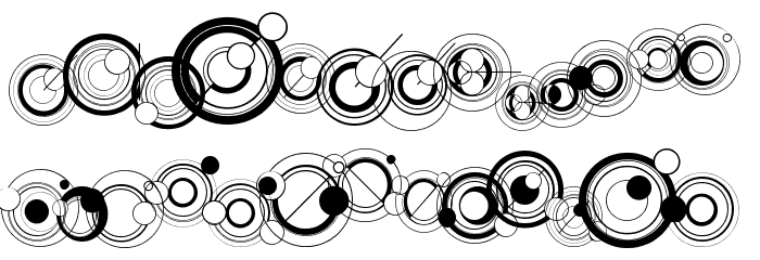 WS Simple Gallifreyan Font LOWERCASE