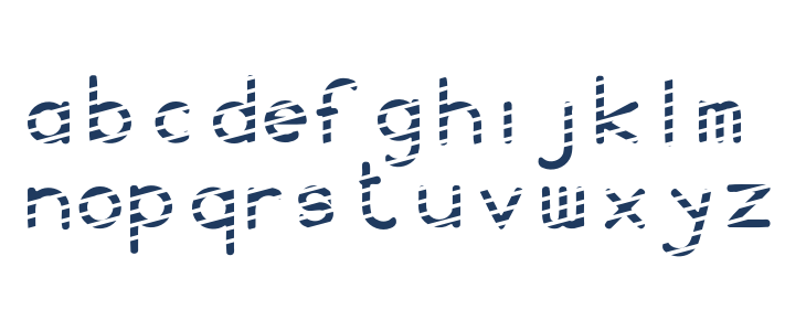 WS Stripe Lowercase