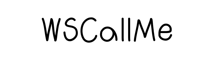 WSCallMe  Descarca Fonturi Gratis