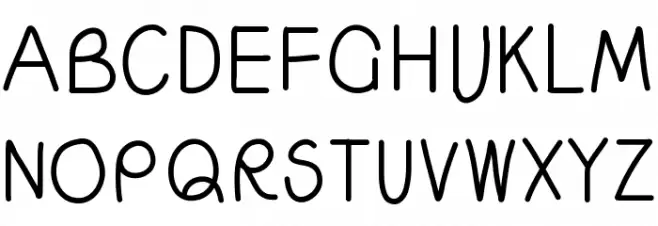 WSCallMe フォント 大文字