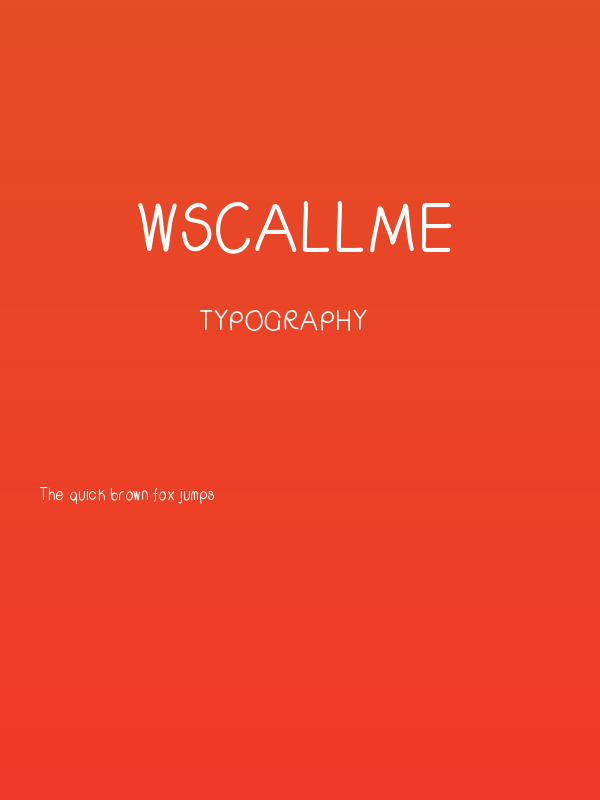 WSCallMe Poster