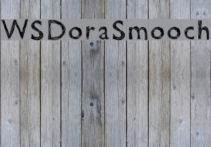 WSDoraSmooch Font examples