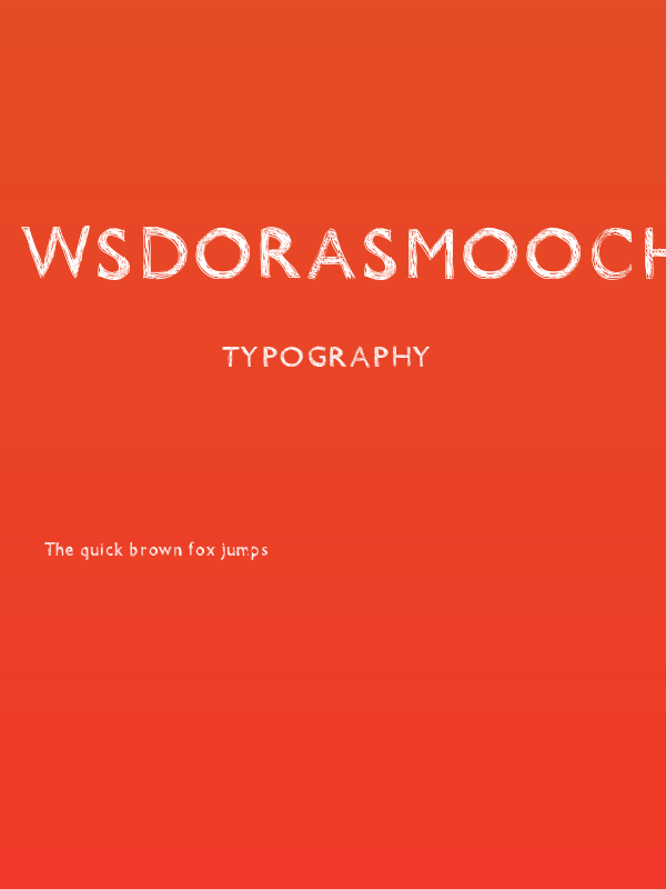 WSDoraSmooch Poster