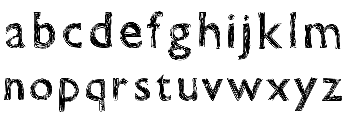 WSDoraSmooch Font LOWERCASE