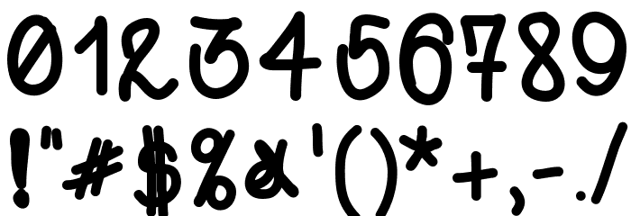 WSOpeniPad Font OTHER CHARS