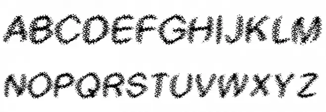 WTF Schriftart Groß