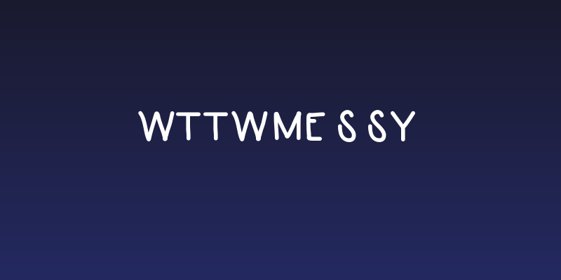 WTTWmessy Social Header