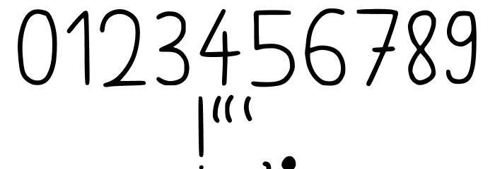 Wthcomics Regular Font OTHER CHARS