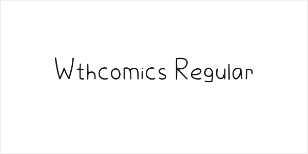 Wthcomics Regular Logo