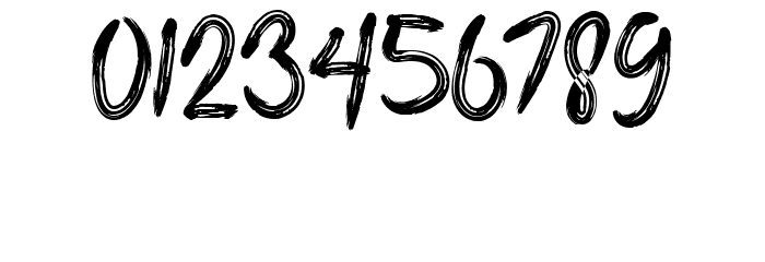 WUHAN BRUSH Font OTHER CHARS