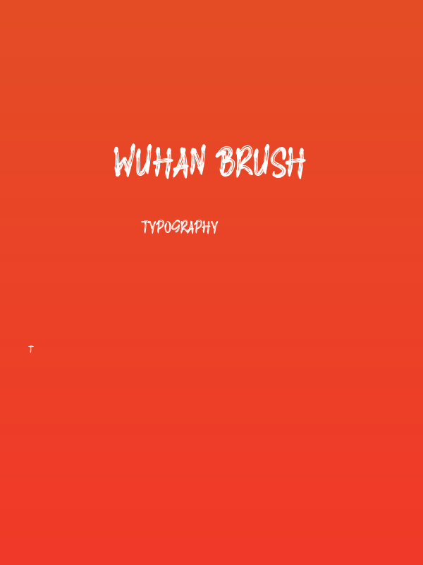WUHAN BRUSH Poster
