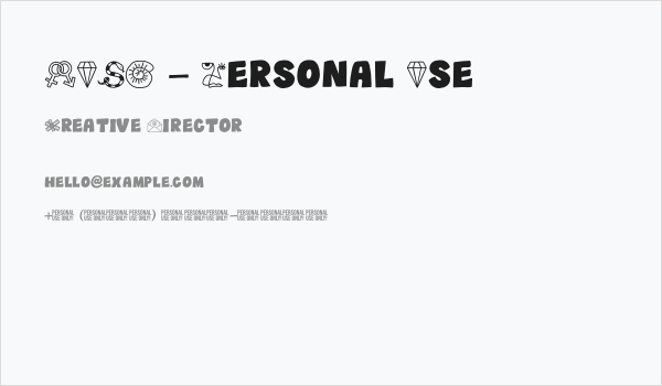 WUSH - Personal Use Business Card