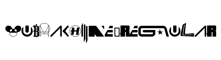 WubMachine-Regular  Frei Schriftart Herunterladen