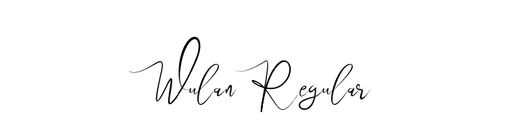 Wulan Regular  免费字体下载