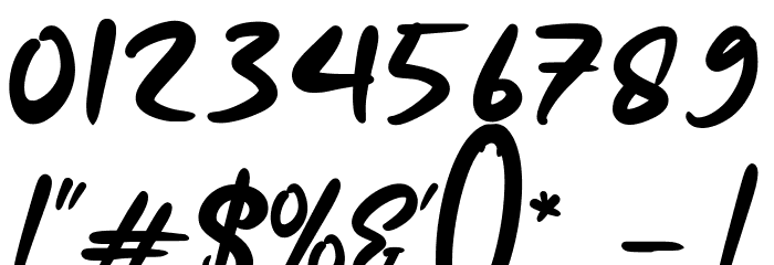 Wulantika Font OTHER CHARS