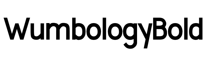 Wumbology Bold  Fuentes Gratis Descargar